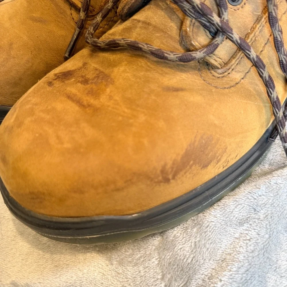 Ariat Waterproof Composite Toe Work Boots Men's 13D Brown Leather EH ASTM F2413-